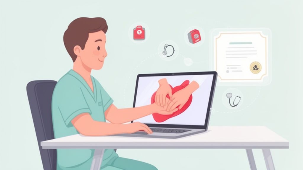 Mastering CPR Certification for Healthcare Providers Online: A Practical Guide