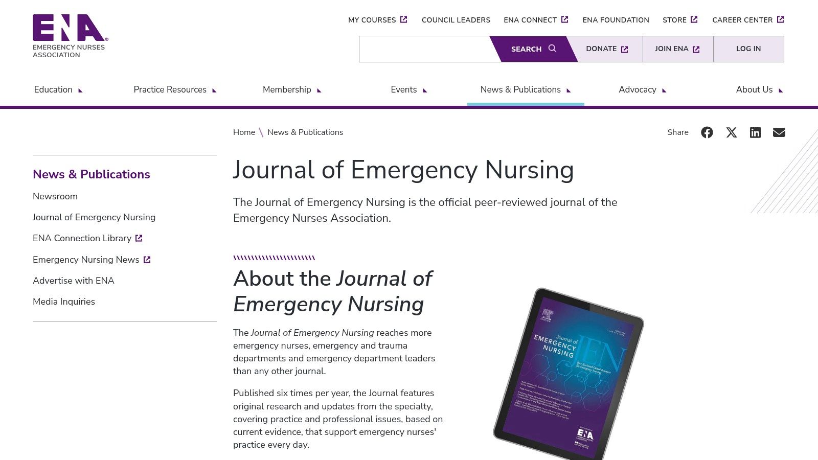 Journal of Emergency Nursing