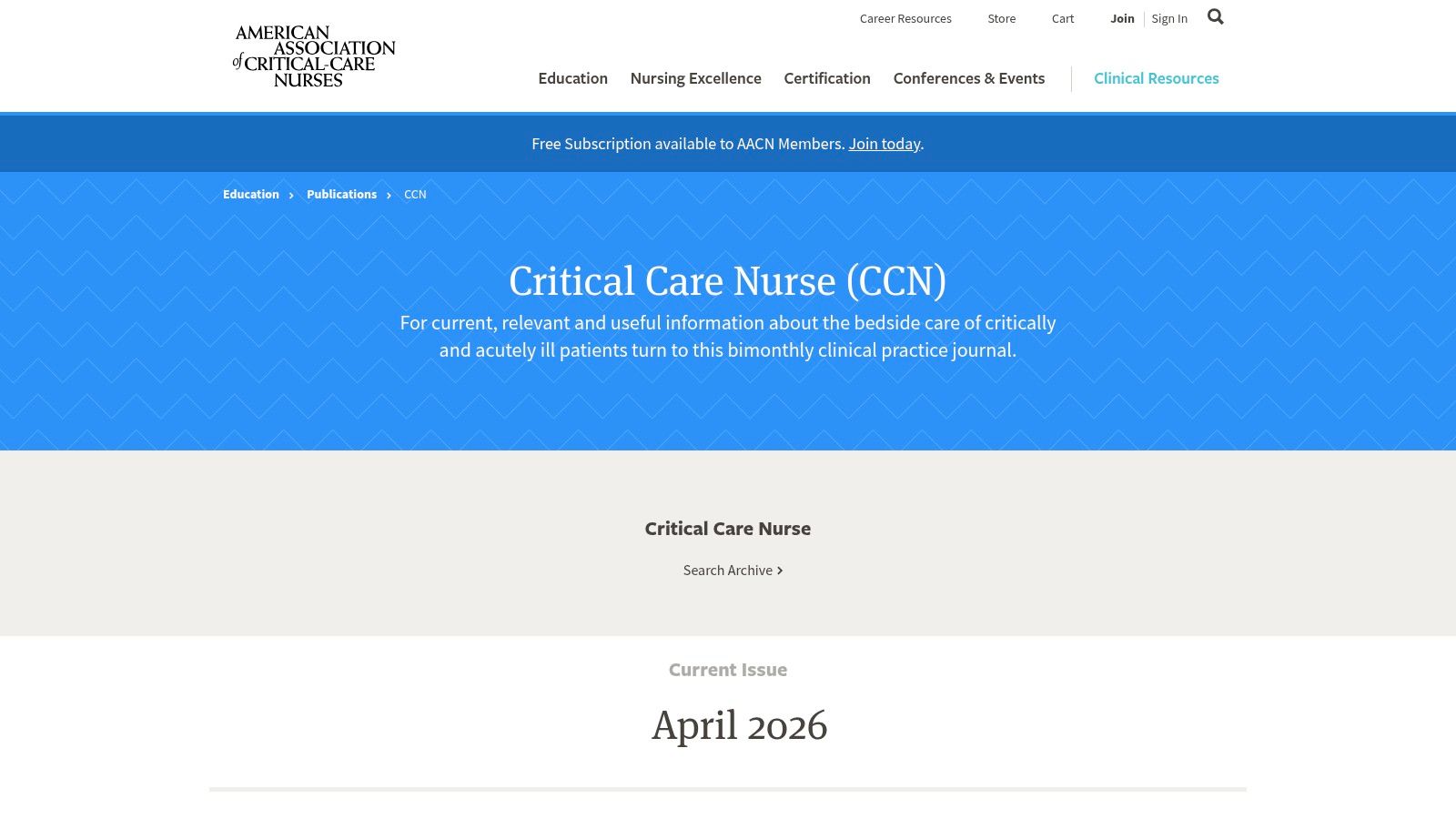 Critical Care Nurse