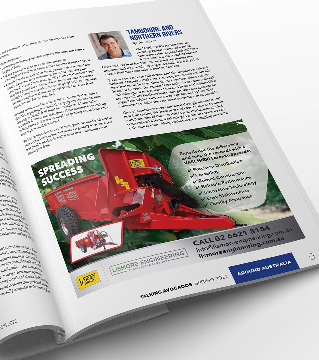 Lismore Engineering - Machinery Ad