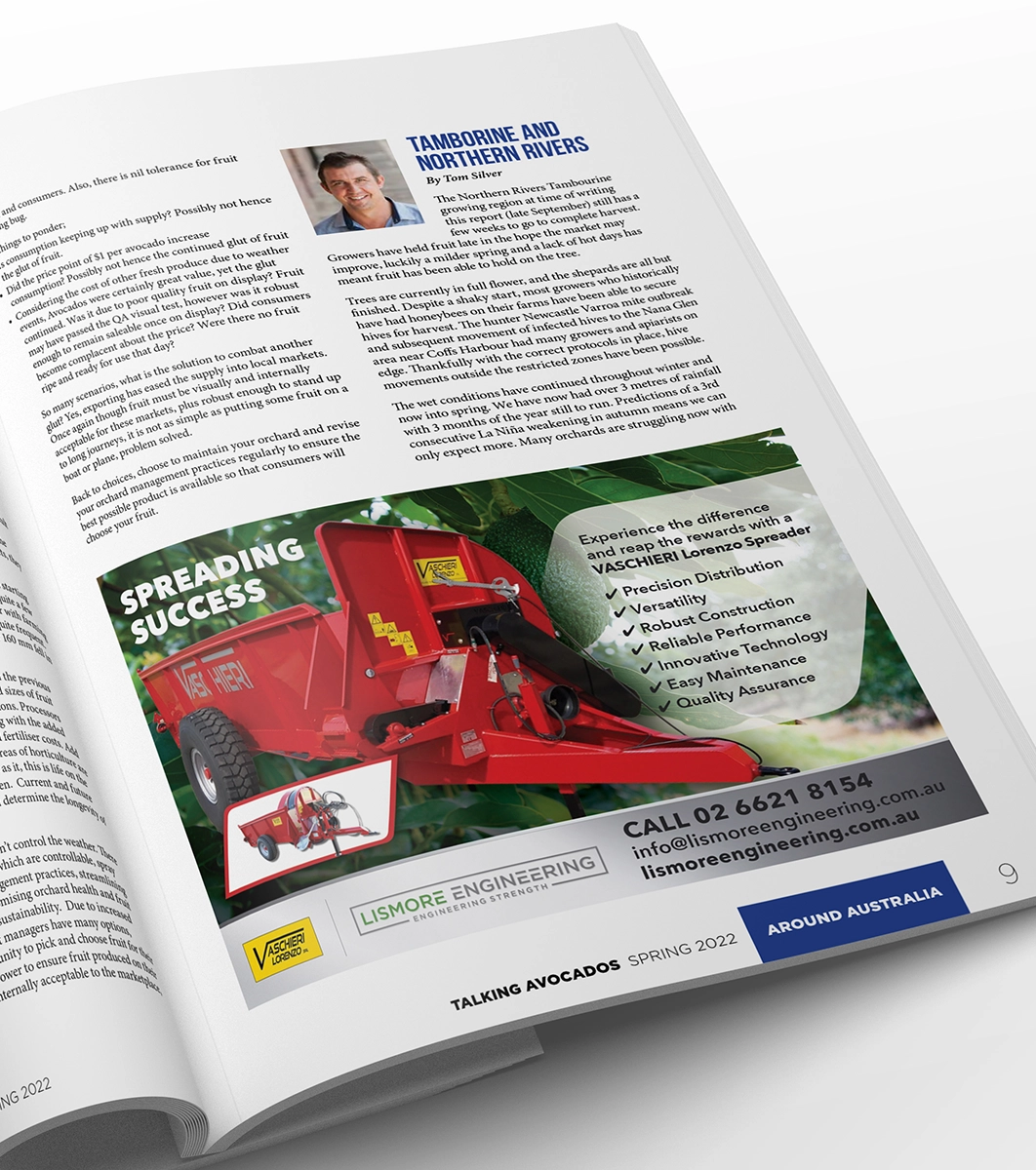 Lismore Engineering Half Page Ad