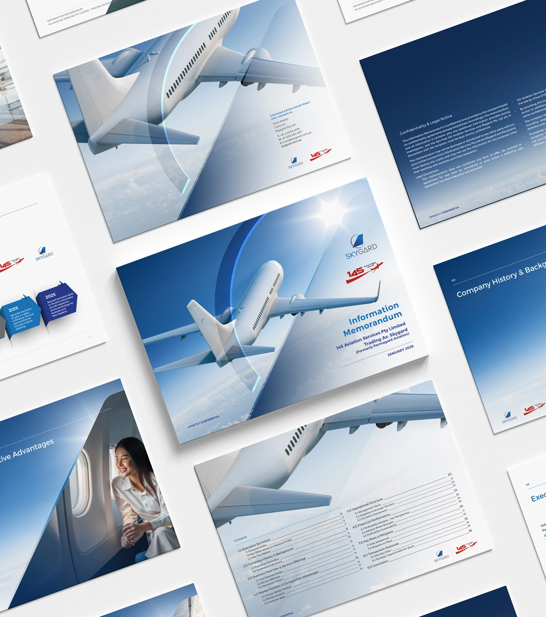 Skygard Information Memorandum Design Design