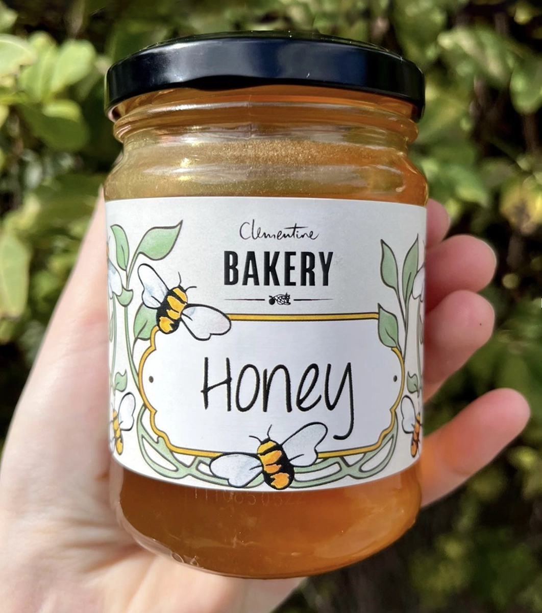 Clementine Bakery Honey Label