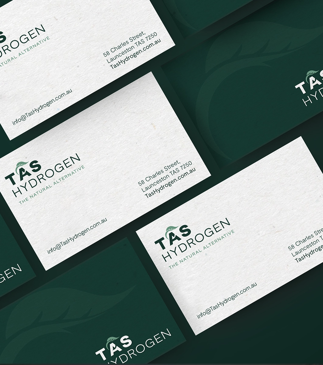 Tas Hydrogen Business Cards