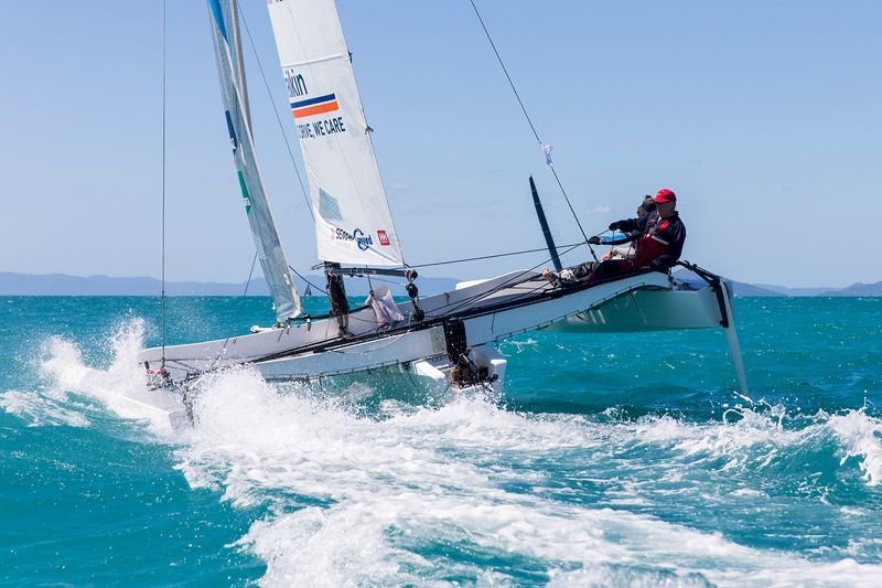 Multihull sailing at Airlie Beach Race Week