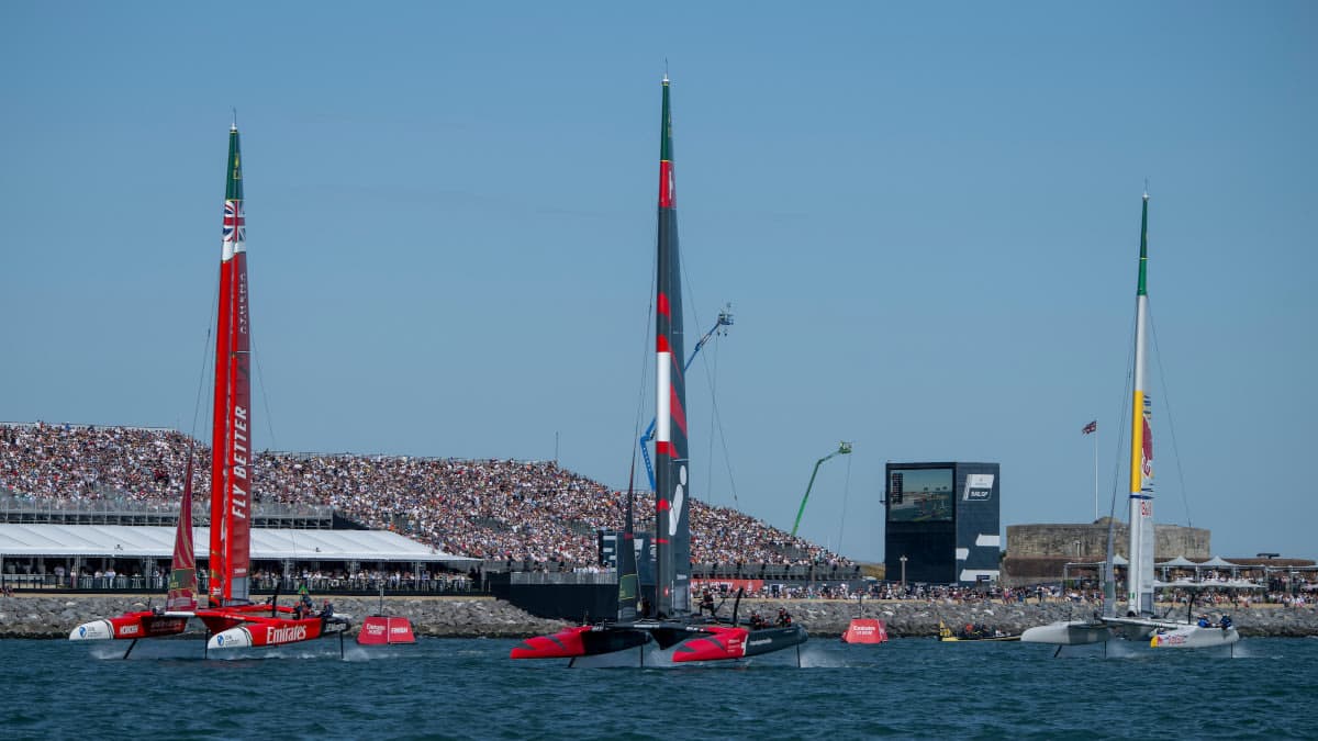 Great Britain Sail Grand Prix | Portsmouth | Season 5 | Switzerland | Racing