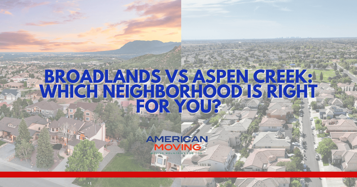 Broadlands vs Aspen Creek: Which Neighborhood is Right for You?