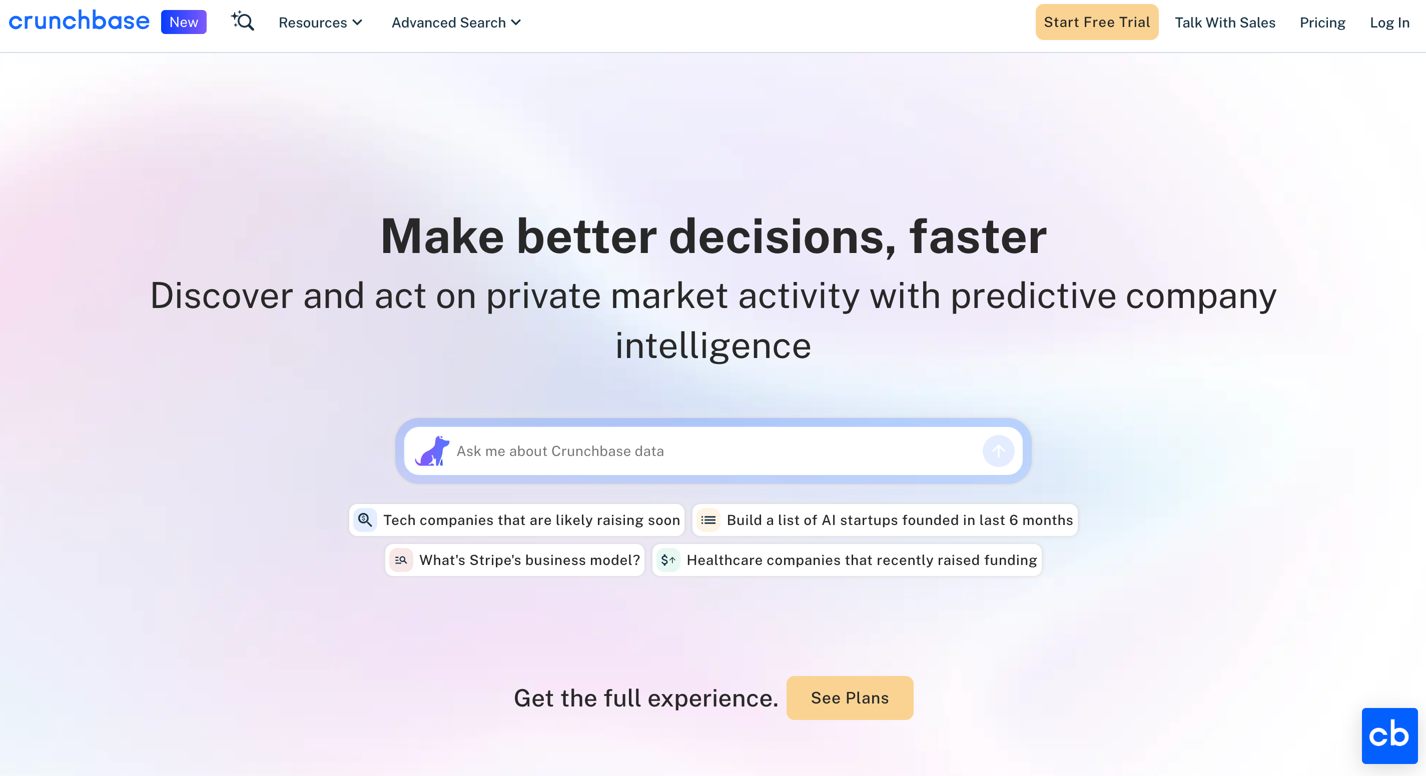 crunchbase-homepage