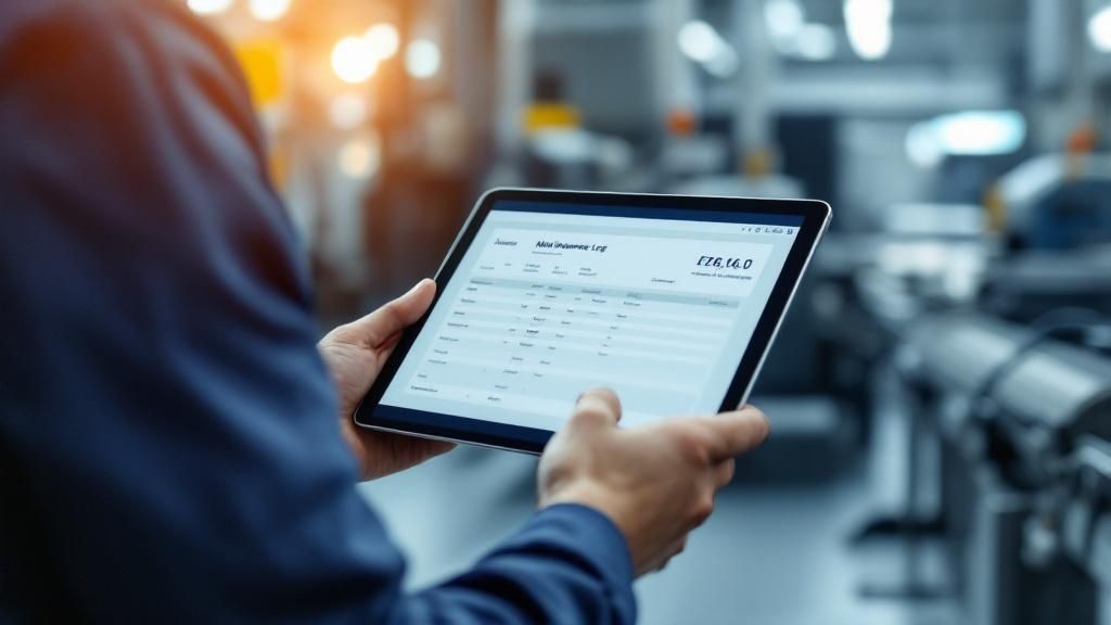 Mastering Equipment Maintenance Logs