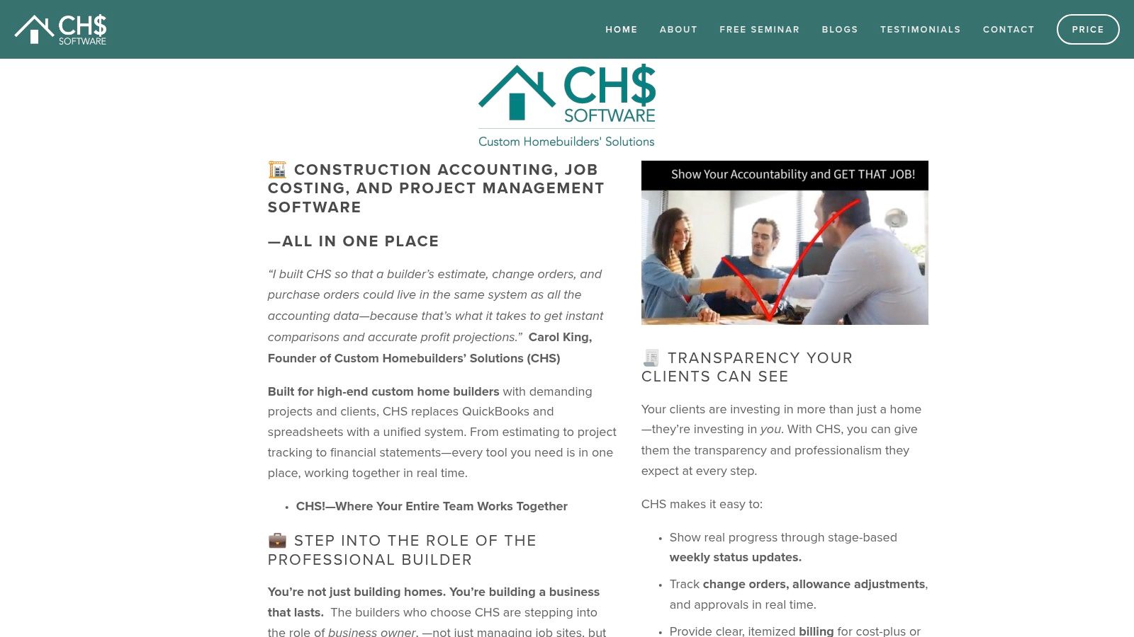 CHS Software