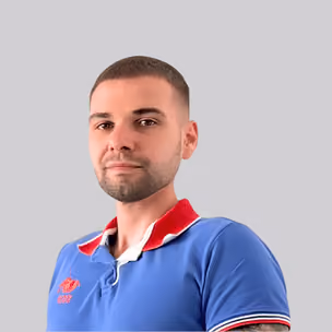 Porträt von Nikola Rangelov, IT-Spezialist bei der MPH (Münchener Pflege Holding).