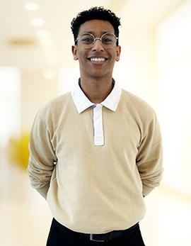 Billede af Michael Holm som er VVS-installatør praktikant