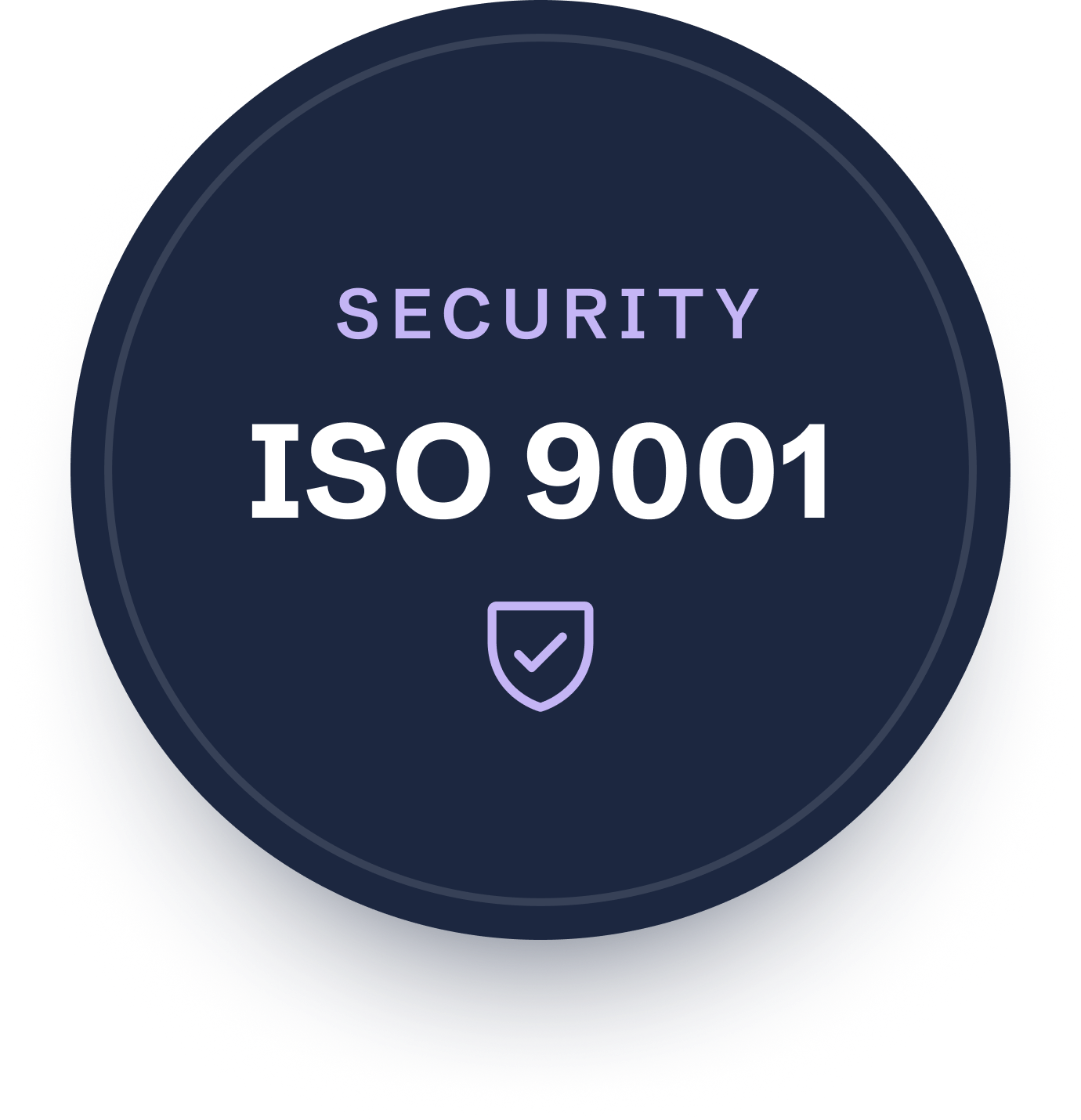 ISO 9001 badge