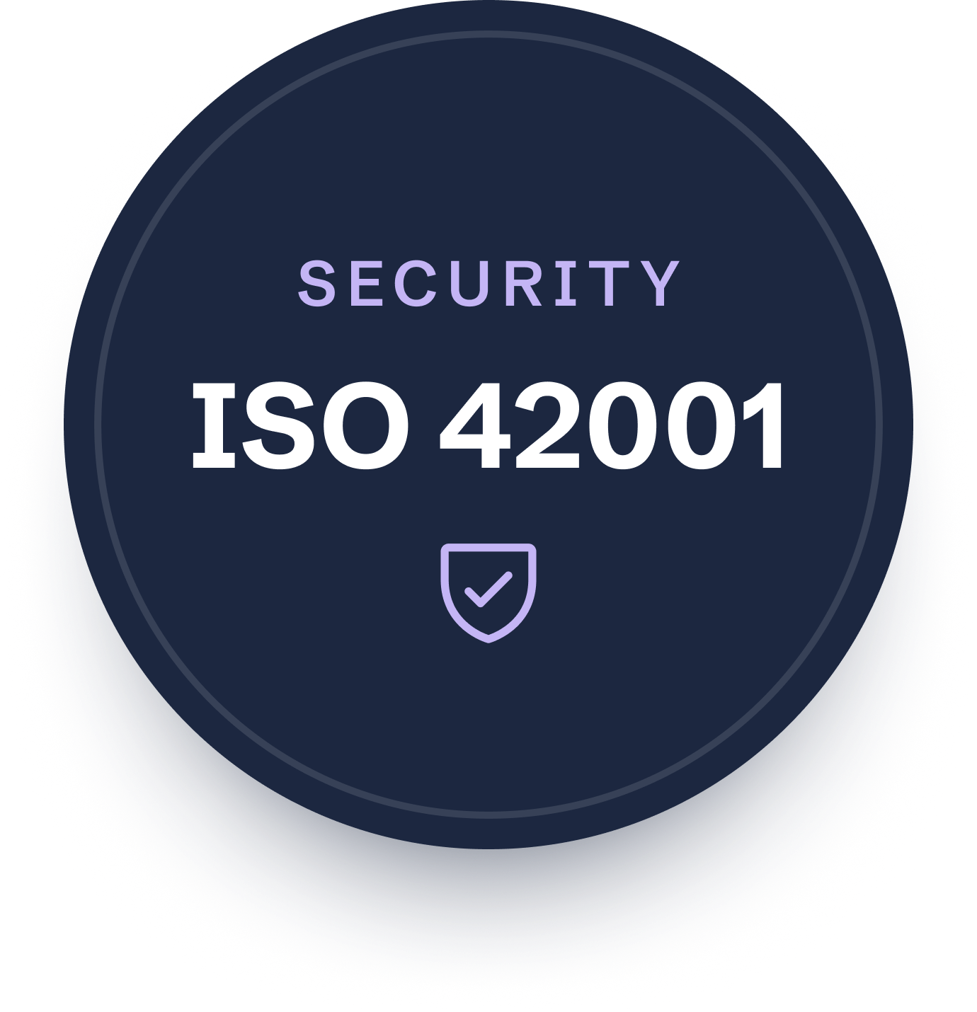 ISO 42001 badge