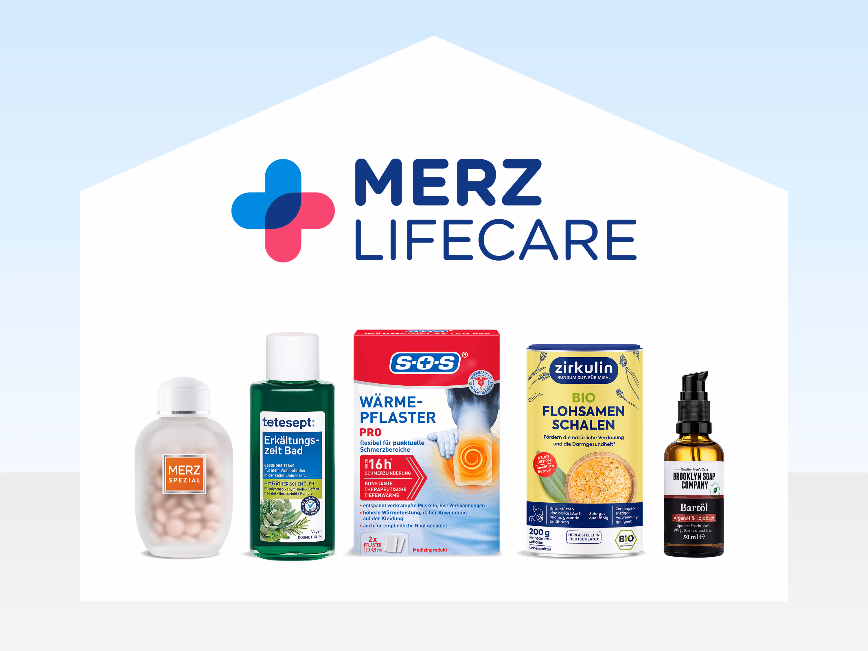 Fokus auf Merz Lifecare als Unternehmens-Marke