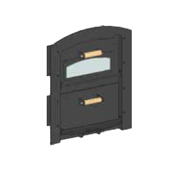 Durelės duonkepei krosniai BT-42 D (su stiklu)