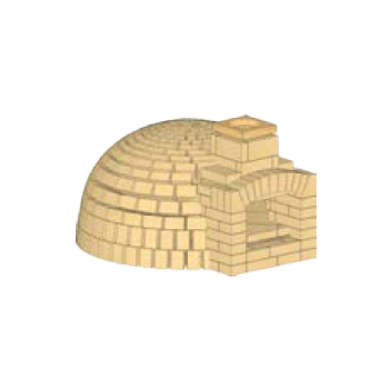 Kupolinė picų kepimo krosnis 110 / Ø1100mm