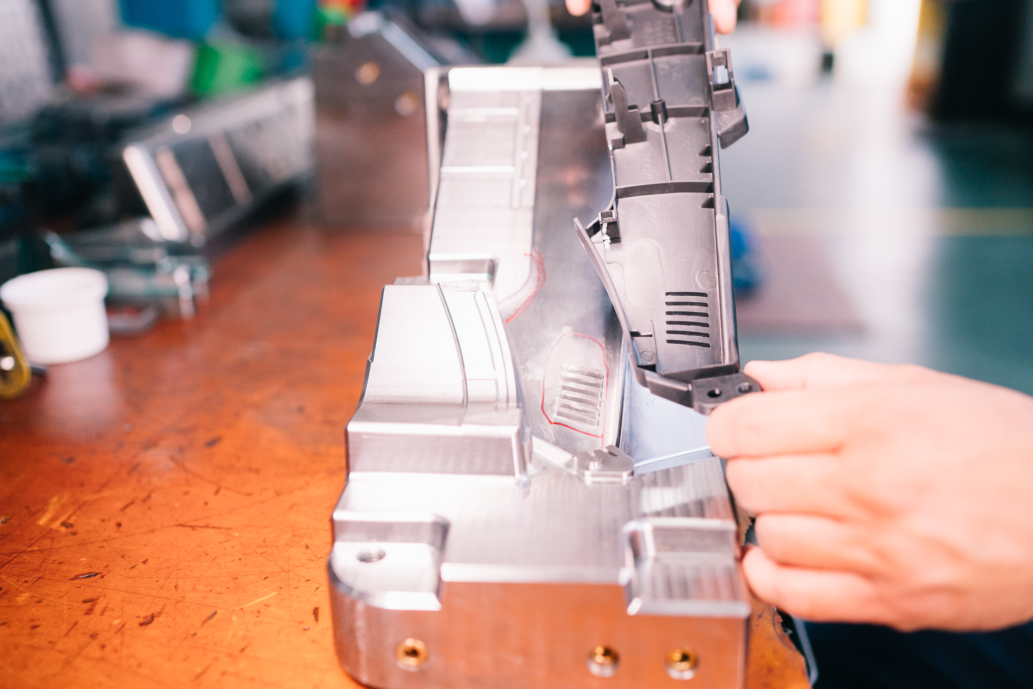 Ändern eines Spritzgusswerkzeuges