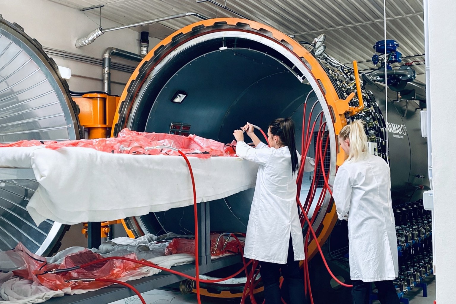 Bestückung Reaktor - Autoklav