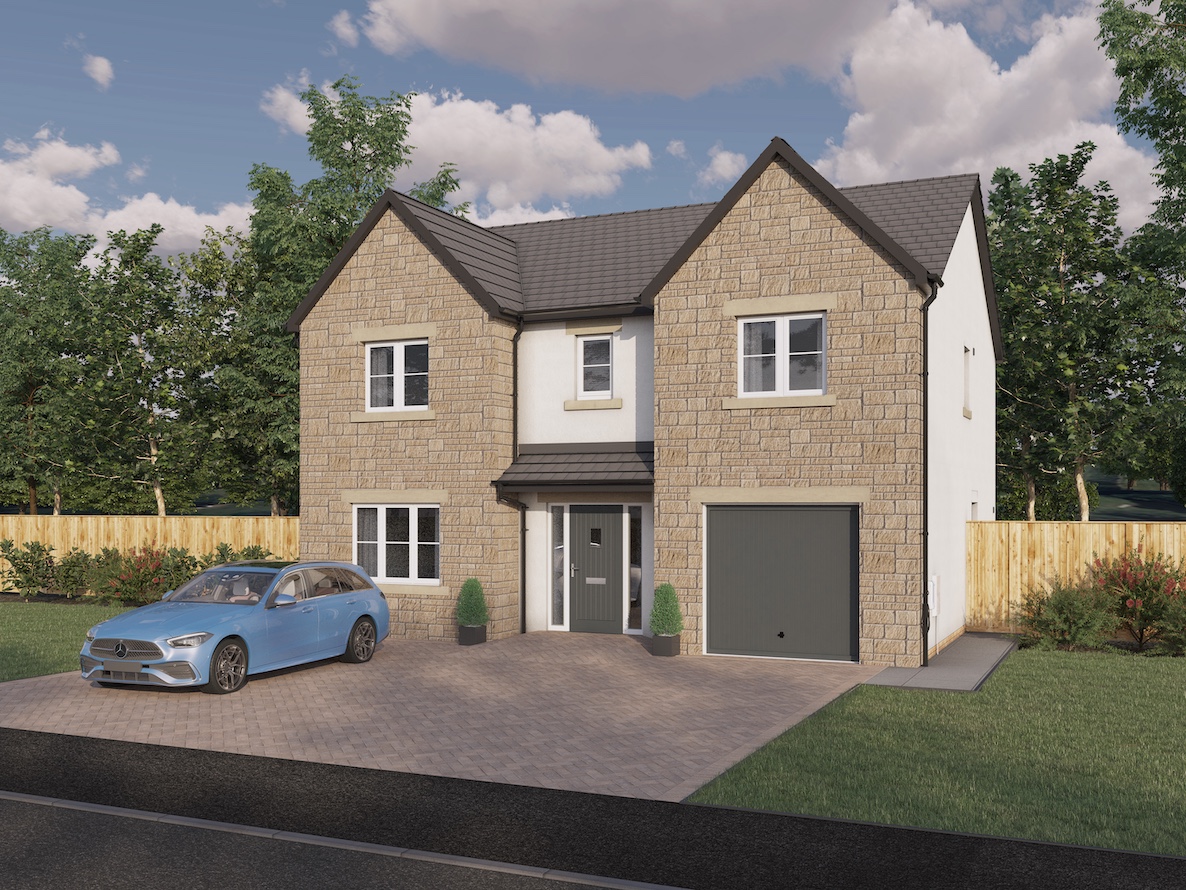 4 bedroom detached house with integral garage