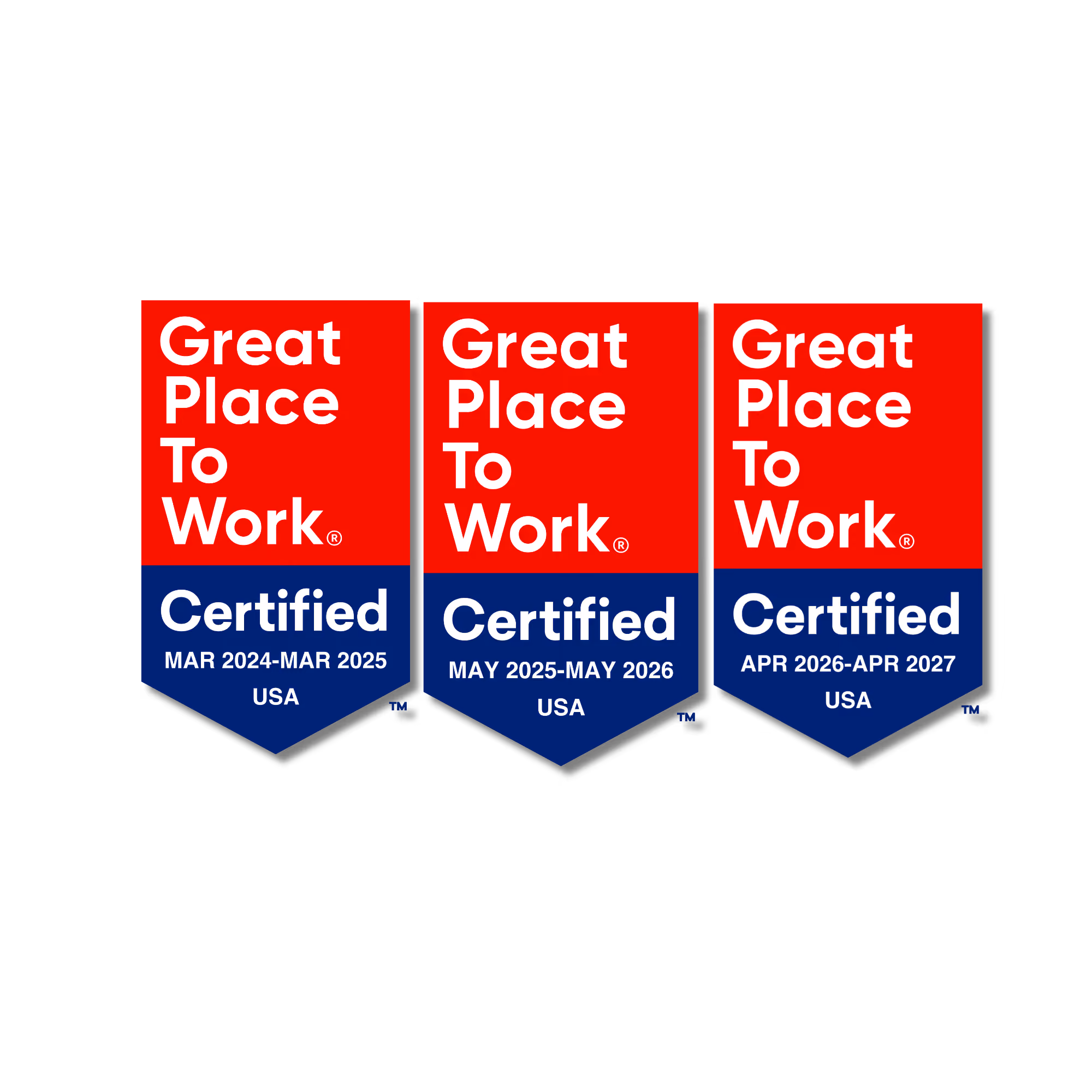 Great Place to Work Certified Workplace Badge- Powerback Pediatrics - 2025-2026