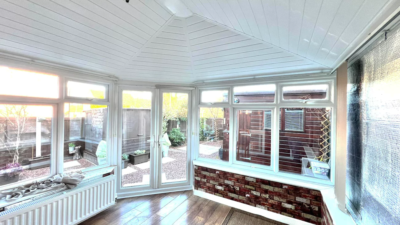 New conservatory roof insulation installed by CIS.