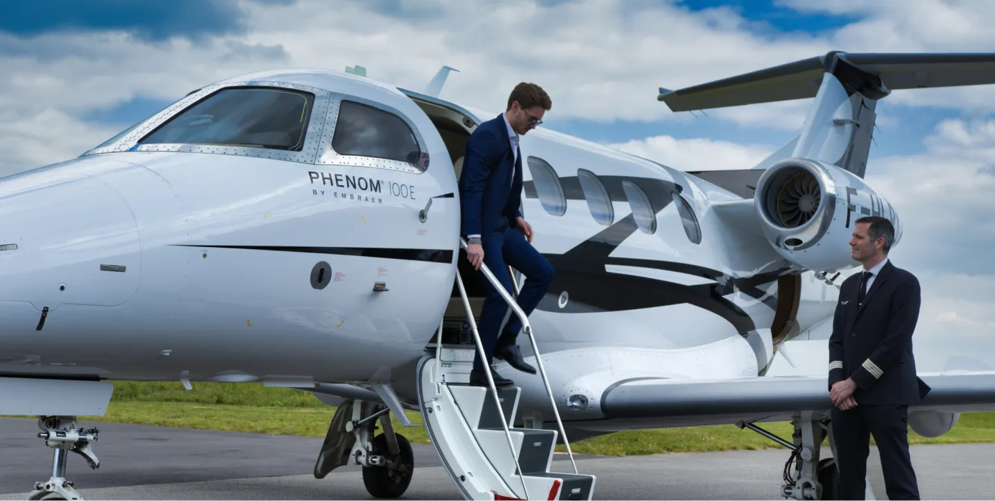 passager descendant du Phenom 100