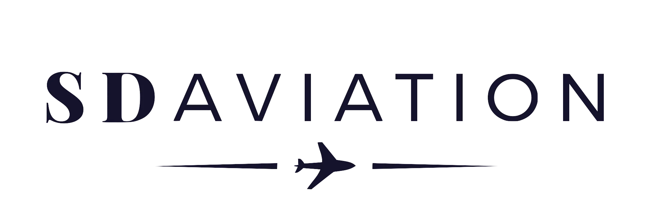 logo SD aviation bleu