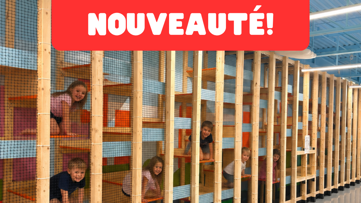 Nouveau module d'amusement au P'tit Monde des Grands