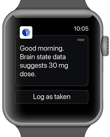 The Paradromics Brain-Computer Interface Cortical Module placed next to a dime is smaller in diameter