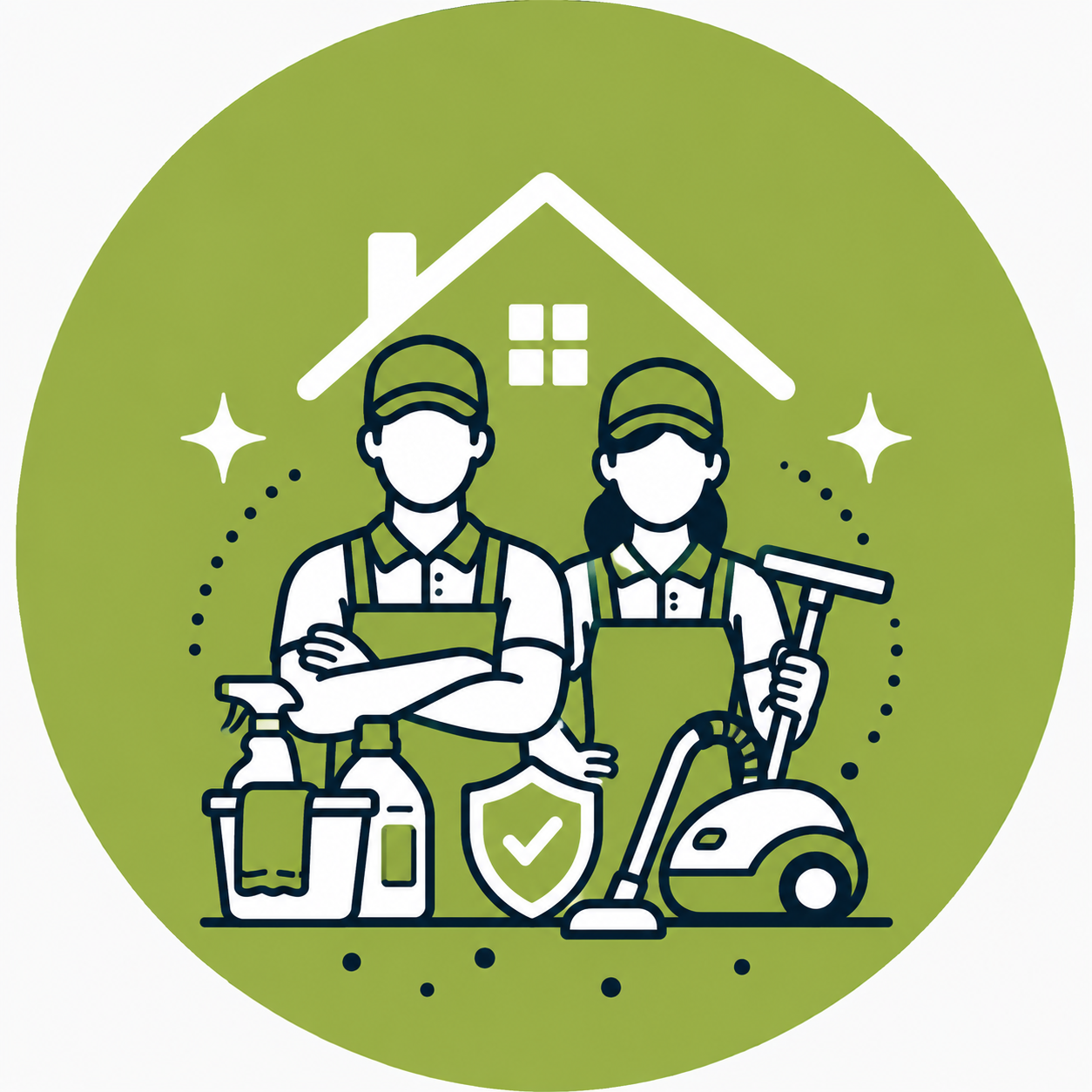 Experienced cleaning professionals icon
