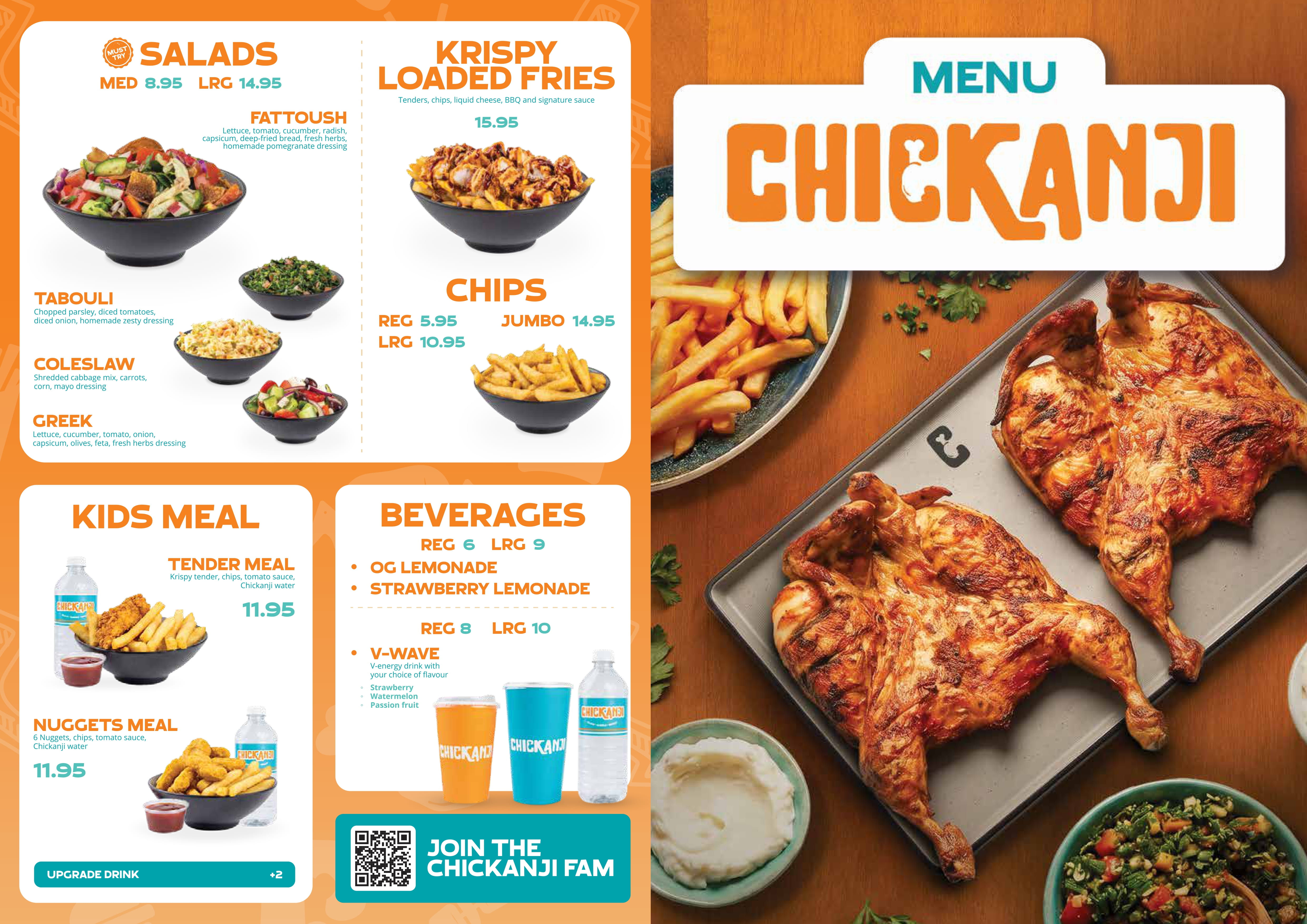 Chickanji Menu Page 2