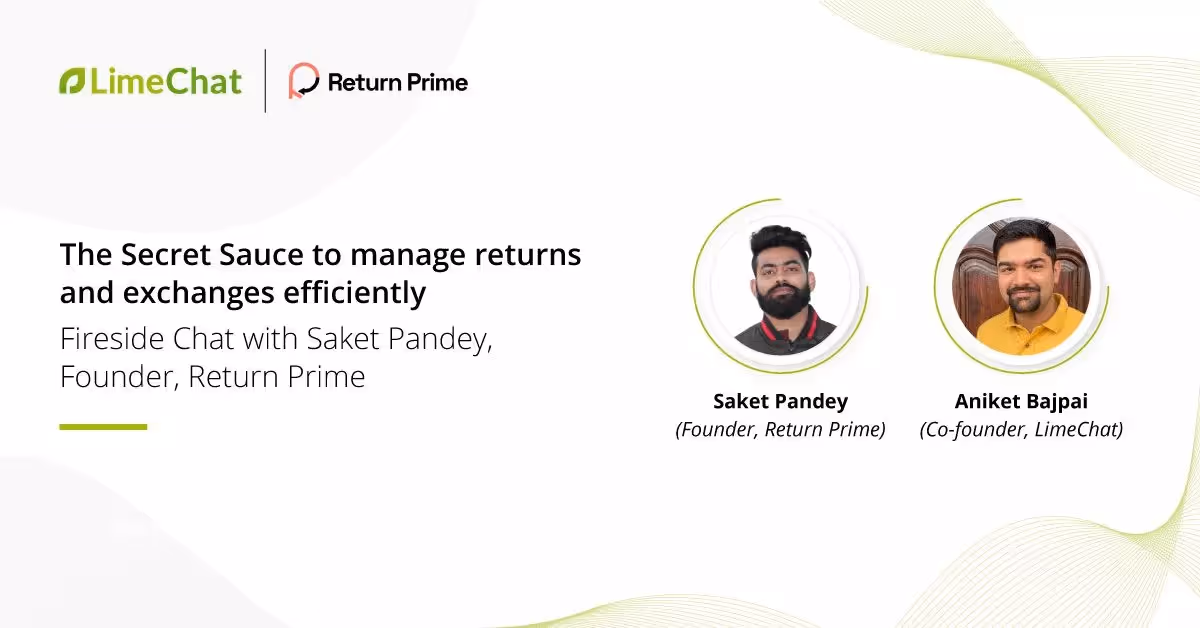 The Secret sauce to Managing Returns (with Saket from Return Prime)