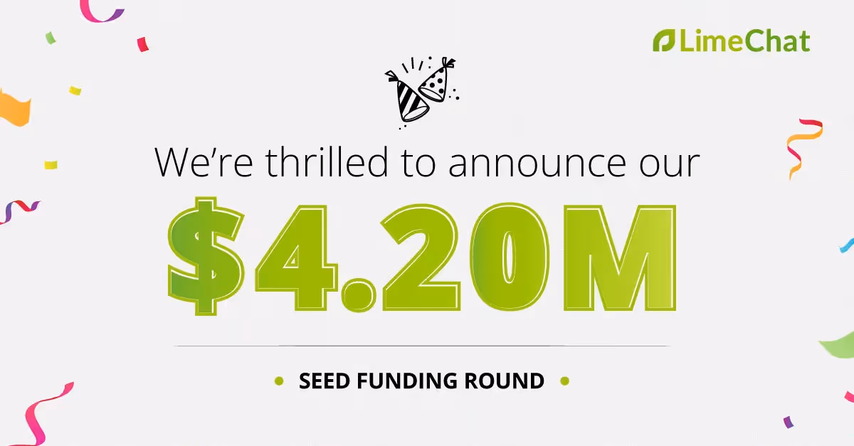 LimeChat, the World's First Human-Level Chatbot Startup Raises $4.2 Million led by Stellaris Venture Partners and Pi Ventures