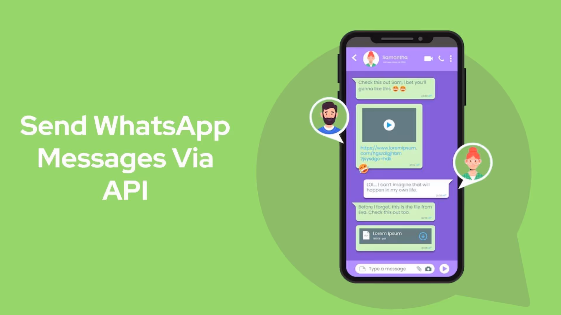 How to Send WhatsApp Messages Via API Without Saving Contacts