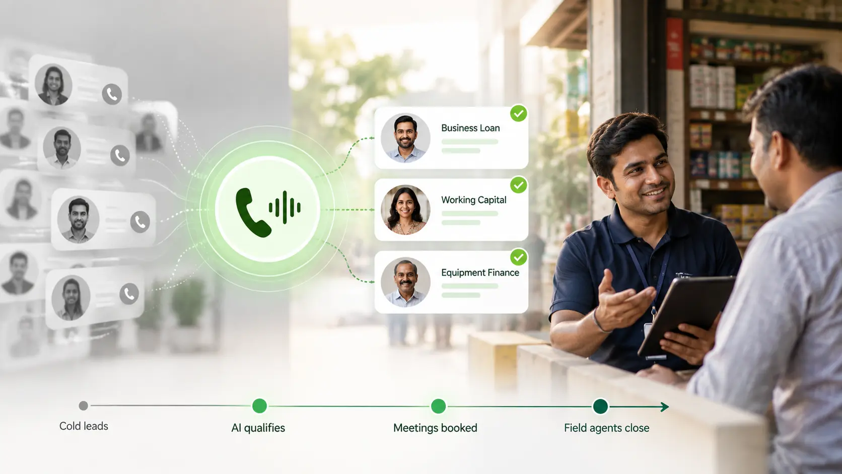 How CredFund Books 20% More Qualified Meetings with LimeChat's Voice AI, Without Adding a Single Caller
