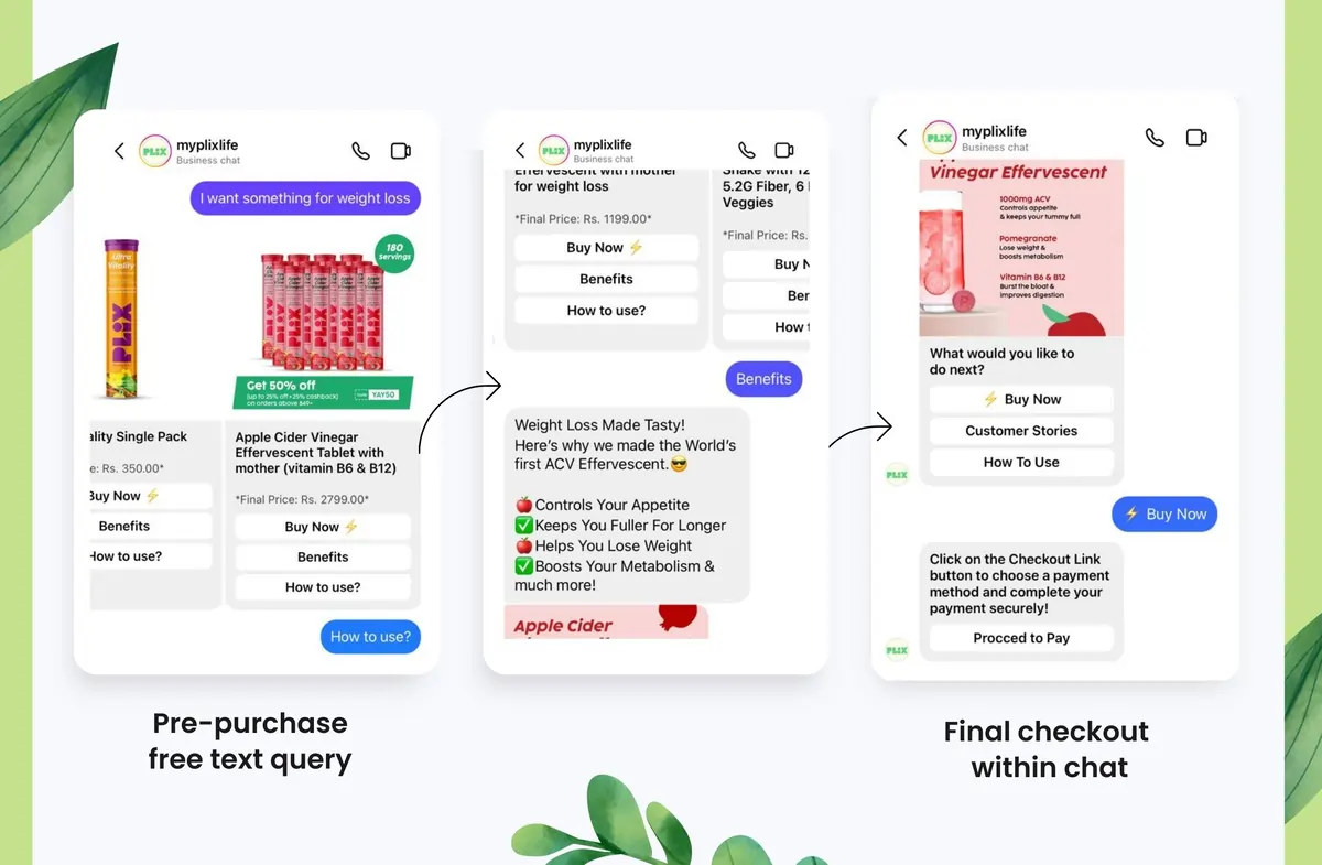 With the help of LimeChat's automation features scale shopping experiences on Instagram with automation