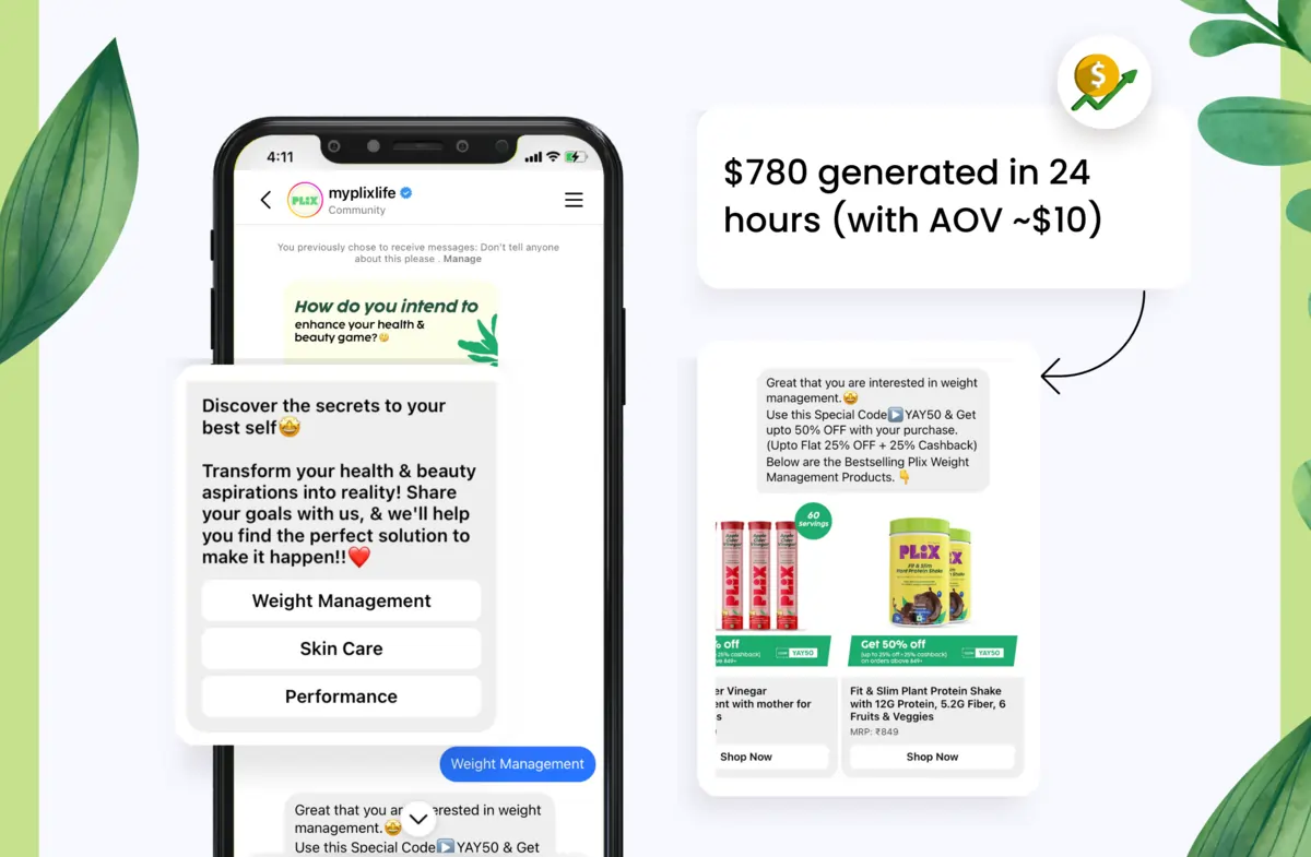 Engage audiences through conversational and consultative marketing