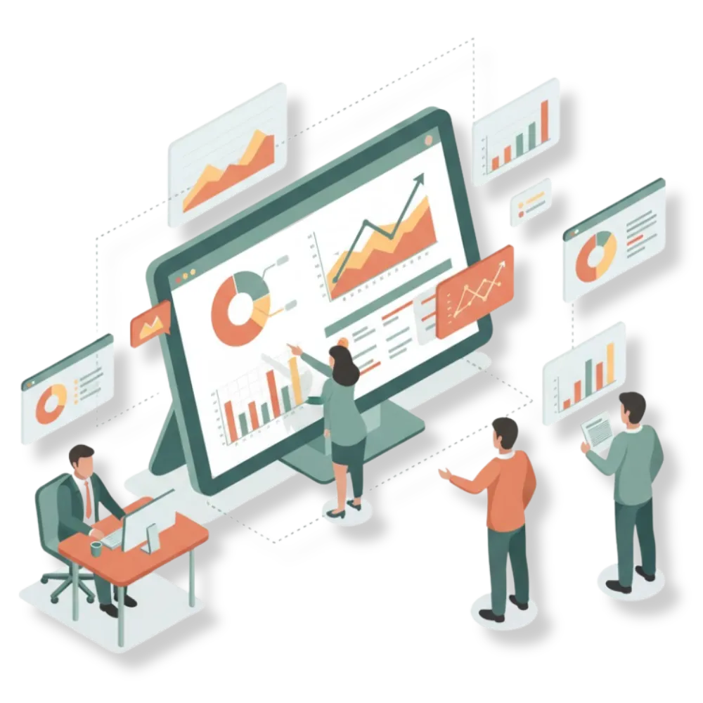 Custom Dashboards, Reporting and Analytics