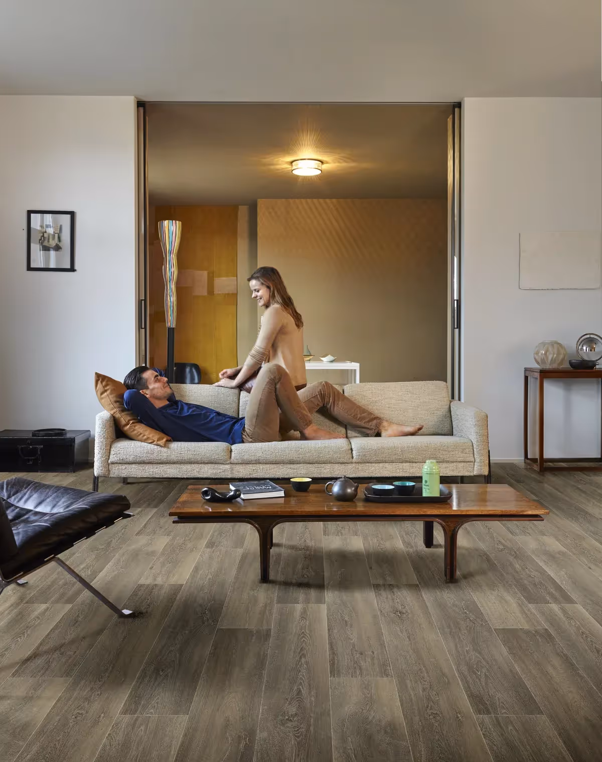 Easy renovation hides floor defects