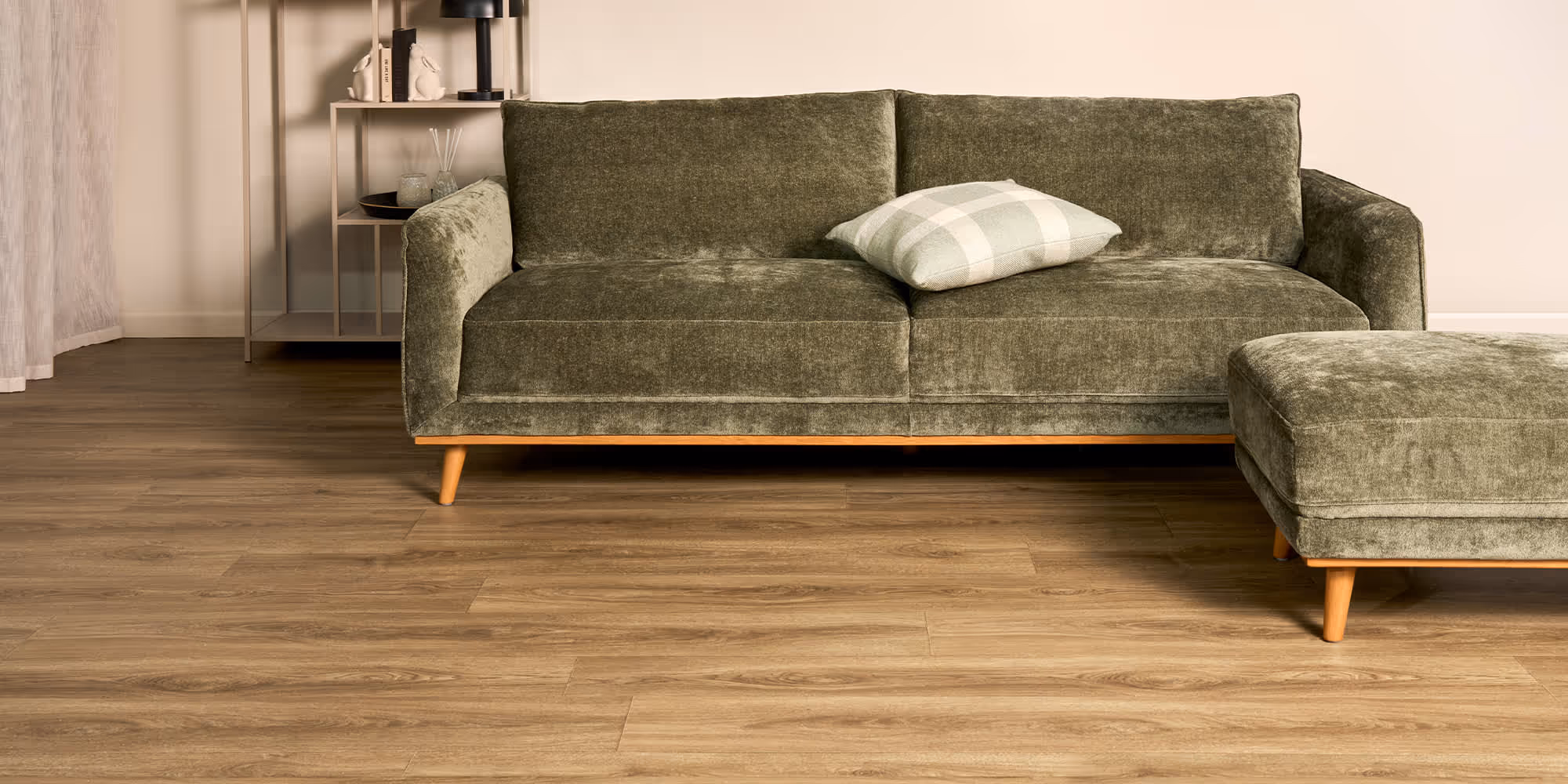 Beautiful timber look, waterproof