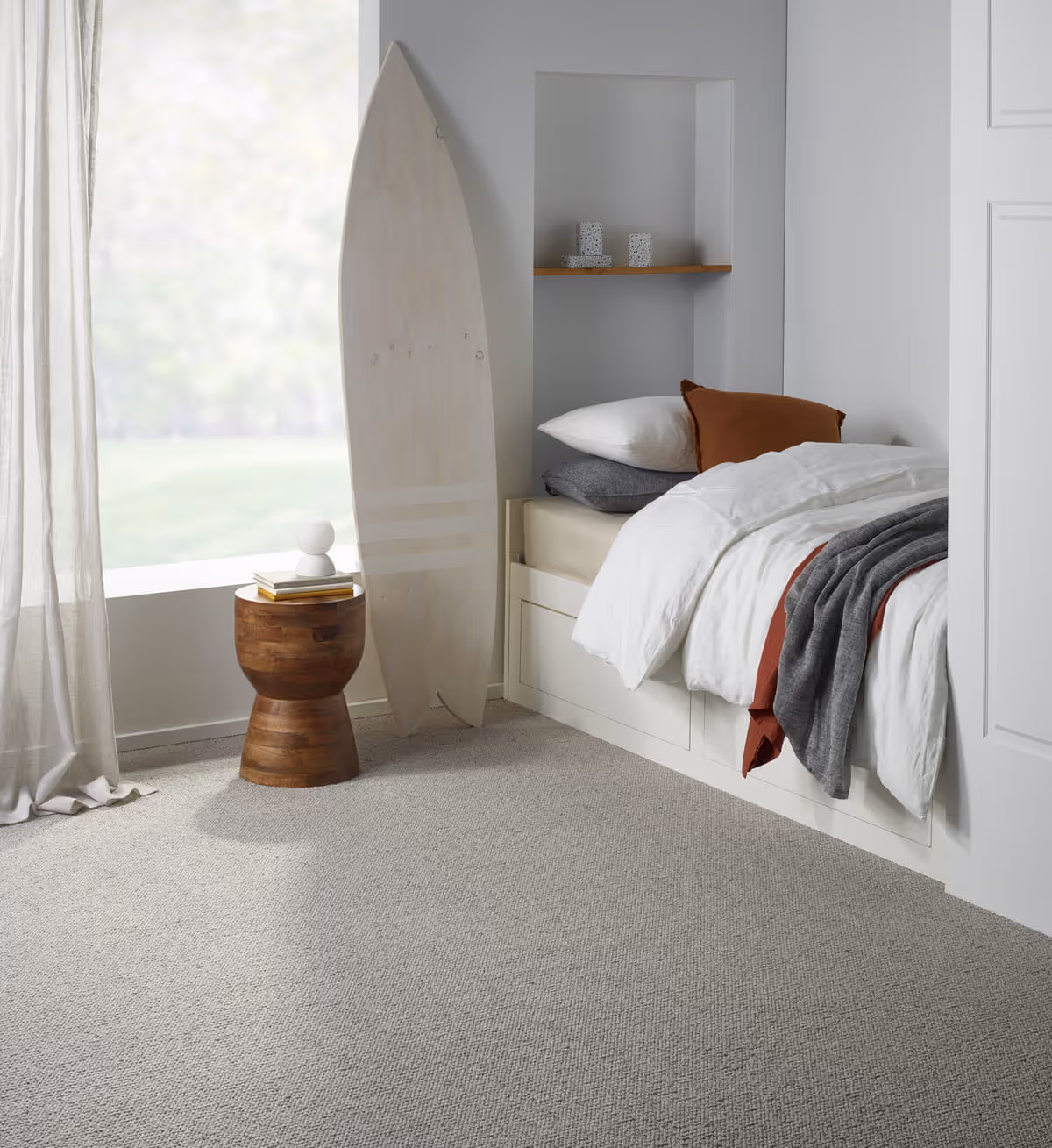 Warm, sustainable NZ Wool carpet