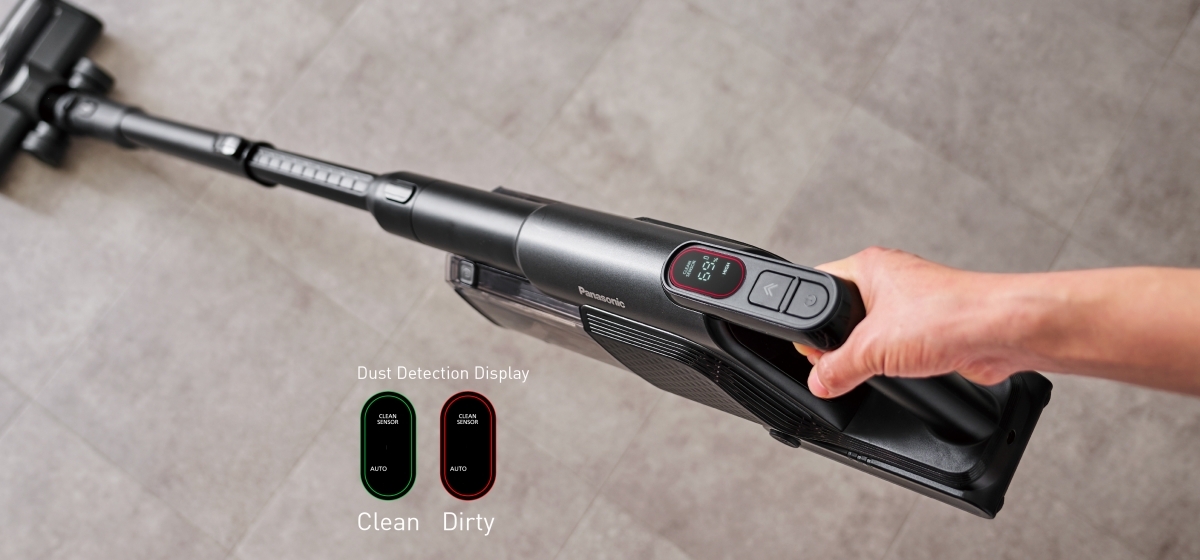 Detects Even the Finest Dust