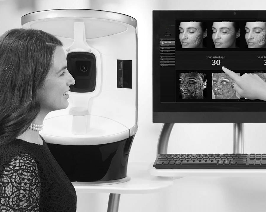 Diagnostyka skóry VISIA w klinice dr Pituchy Warszawa – analiza kondycji skóry