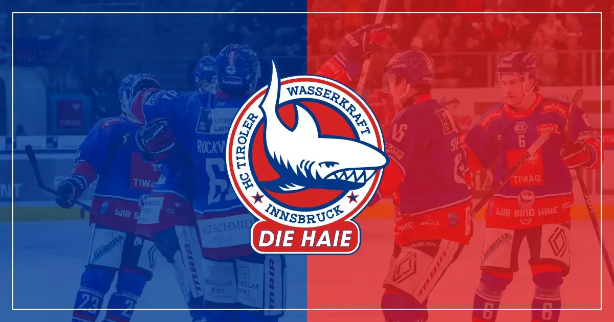 Maillot Hockey Kappa HC Tiroler Wasserkraft Innsbruck Die Haie XL – Autographié ?