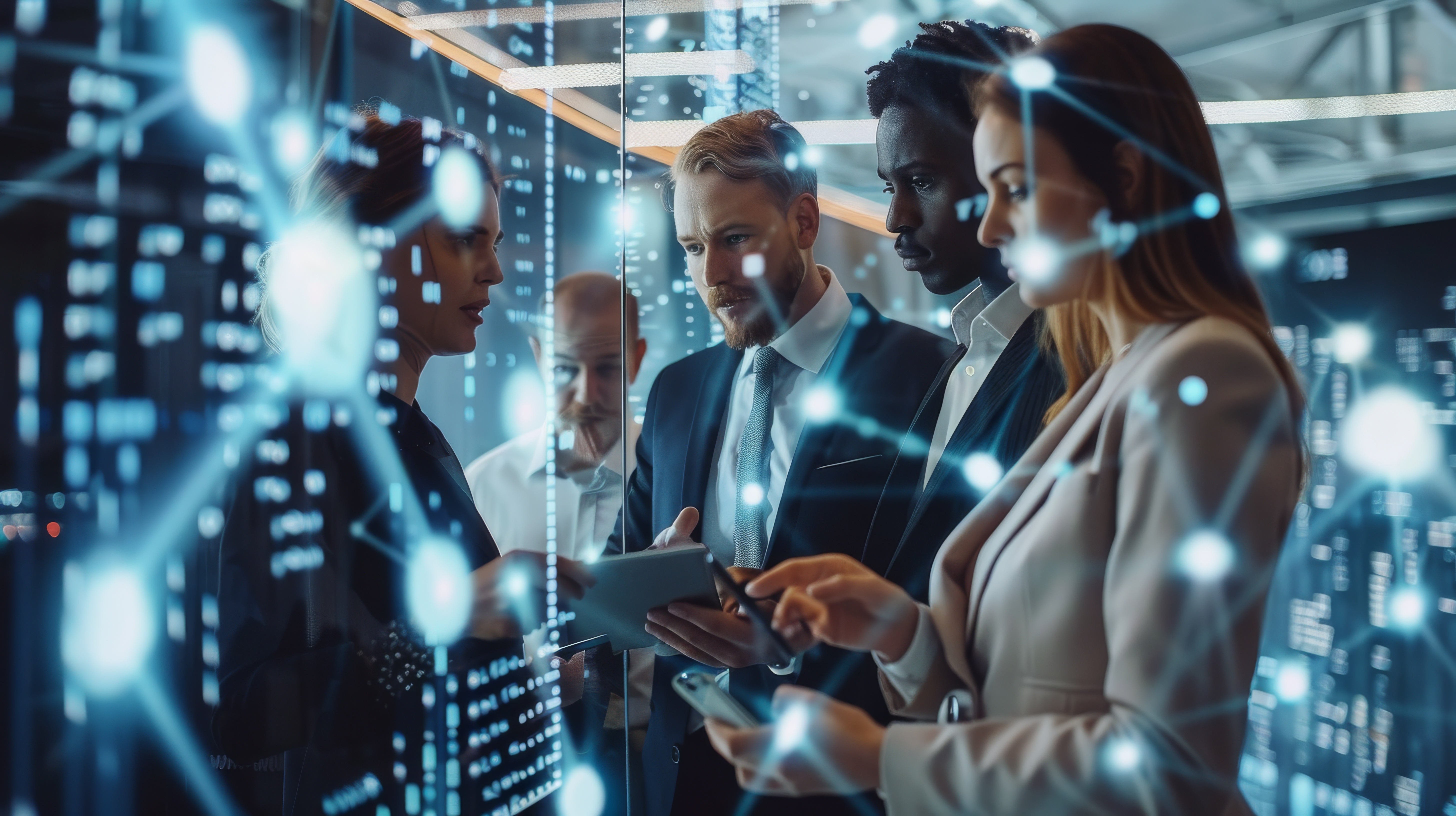 Female developer, representing IT talent and staffing to form technological teams.