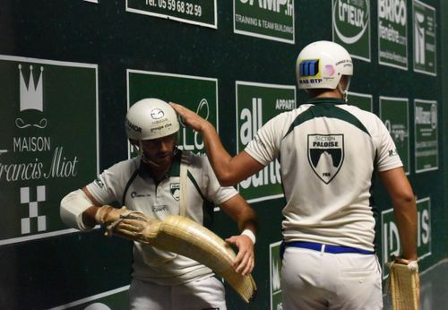 Nos palois s'encouragent (Photos R.C)