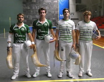 Palois et Biarrots au "yo" d'envoi.