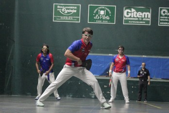 Yohan Lafitte en action à baline.