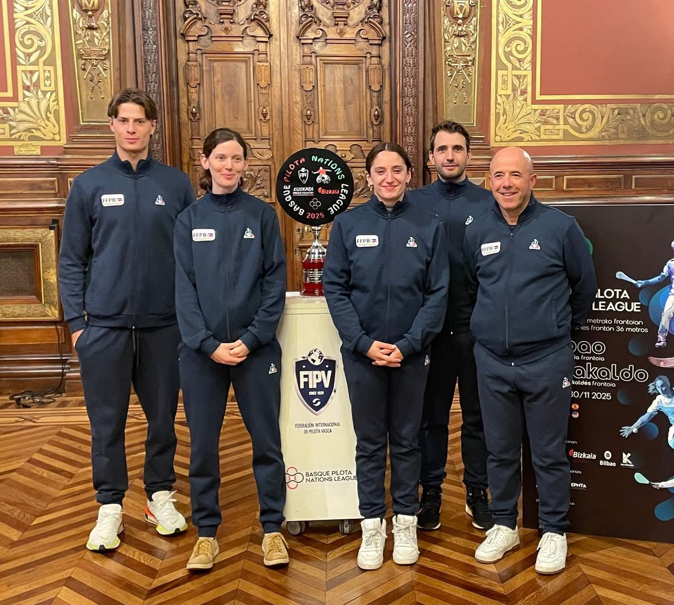 La sélection des puntistes lors de la présentation